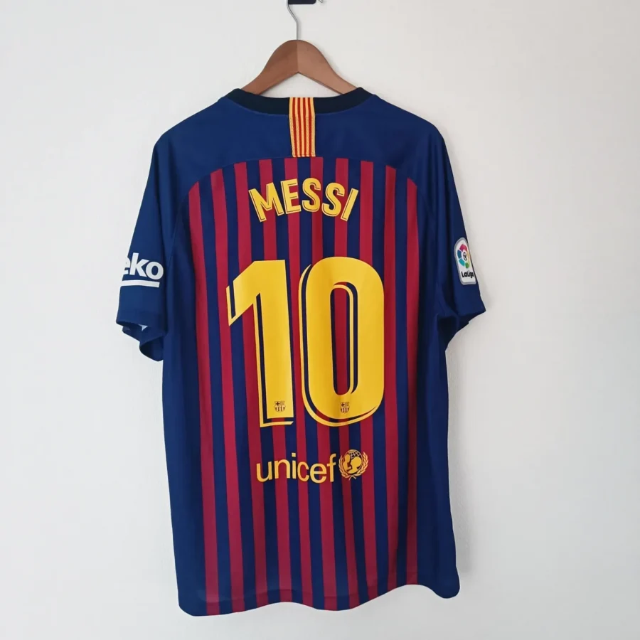 FC Barcelona 2018/2019 Home Shirt - Messi #10 - Size XL