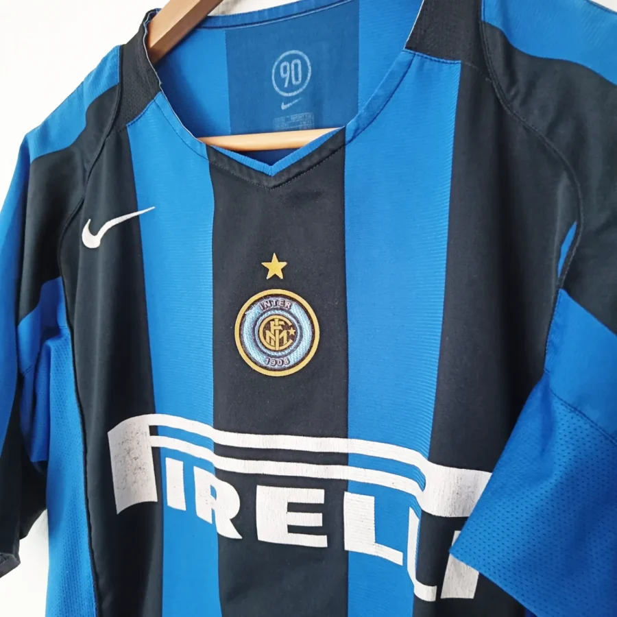 Inter Milan 2004/2005 Home Shirt - Adriano #10