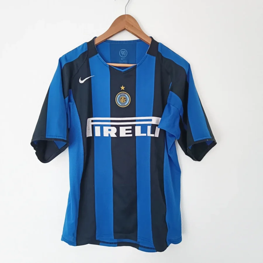 MGcup　INTER MILAN - 2004/2005 (Home) Inter Milan 2004/2005 Home Shirt - Adriano #10