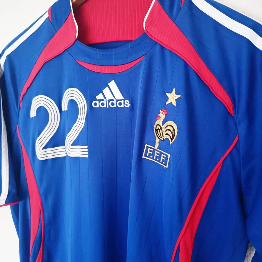 France 2006/2008 Home Shirt - Ribery #22