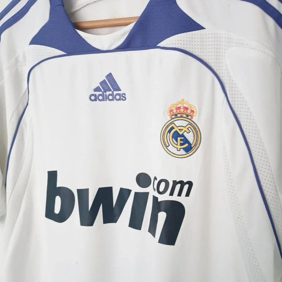 Real Madrid 2007/2008 Home Shirt - Van Nistelrooy #17